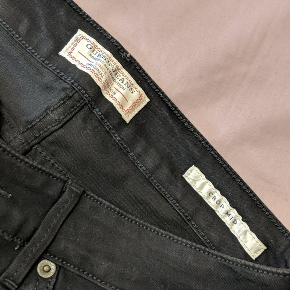 Guess crop black pants - Picture 3 of 3